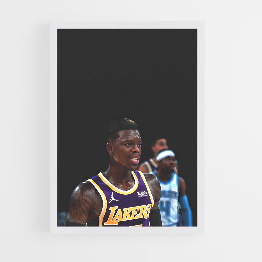 Poster Purple Passion – affiche Basketball (vue 3)